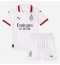 AC Milan Alvaro Morata #7 Uit tenue voor kinderen 2024-25 Korte Mouwen (+ broek)