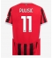 AC Milan Christian Pulisic #11 Thuis tenue 2024-25 Korte Mouwen