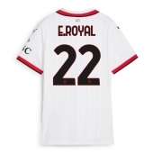 AC Milan Emerson Royal #22 Uit tenue voor Dames 2024-25 Korte Mouwen