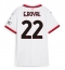 AC Milan Emerson Royal #22 Uit tenue voor Dames 2024-25 Korte Mouwen