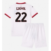 AC Milan Emerson Royal #22 Uit tenue voor kinderen 2024-25 Korte Mouwen (+ broek)