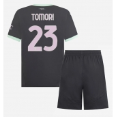 AC Milan Fikayo Tomori #23 Derde tenue voor kinderen 2024-25 Korte Mouwen (+ broek)