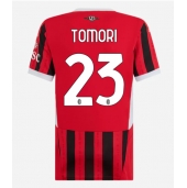 AC Milan Fikayo Tomori #23 Thuis tenue voor Dames 2024-25 Korte Mouwen