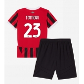 AC Milan Fikayo Tomori #23 Thuis tenue voor kinderen 2024-25 Korte Mouwen (+ broek)