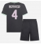 AC Milan Ismael Bennacer #4 Derde tenue voor kinderen 2024-25 Korte Mouwen (+ broek)