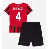 AC Milan Ismael Bennacer #4 Thuis tenue voor kinderen 2024-25 Korte Mouwen (+ broek)