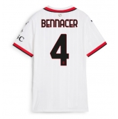 AC Milan Ismael Bennacer #4 Uit tenue voor Dames 2024-25 Korte Mouwen