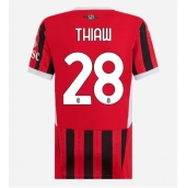 AC Milan Malick Thiaw #28 Thuis tenue voor Dames 2024-25 Korte Mouwen