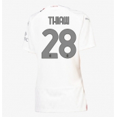 AC Milan Malick Thiaw #28 Uit tenue voor Dames 2023-24 Korte Mouwen