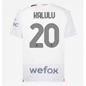 AC Milan Pierre Kalulu #20 Uit tenue 2023-24 Korte Mouwen