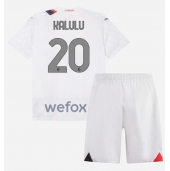 AC Milan Pierre Kalulu #20 Uit tenue voor kinderen 2023-24 Korte Mouwen (+ broek)