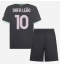 AC Milan Rafael Leao #10 Derde tenue voor kinderen 2024-25 Korte Mouwen (+ broek)