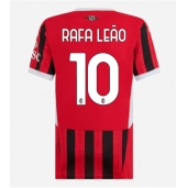 AC Milan Rafael Leao #10 Thuis tenue voor Dames 2024-25 Korte Mouwen