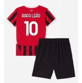 AC Milan Rafael Leao #10 Thuis tenue voor kinderen 2024-25 Korte Mouwen (+ broek)