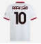 AC Milan Rafael Leao #10 Uit tenue 2024-25 Korte Mouwen