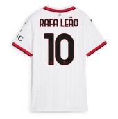 AC Milan Rafael Leao #10 Uit tenue voor Dames 2024-25 Korte Mouwen