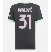 AC Milan Strahinja Pavlovic #31 Derde tenue voor Dames 2024-25 Korte Mouwen