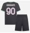 AC Milan Tammy Abraham #90 Derde tenue voor kinderen 2024-25 Korte Mouwen (+ broek)