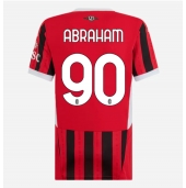 AC Milan Tammy Abraham #90 Thuis tenue voor Dames 2024-25 Korte Mouwen