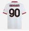 AC Milan Tammy Abraham #90 Uit tenue 2024-25 Korte Mouwen