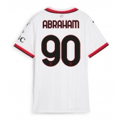 AC Milan Tammy Abraham #90 Uit tenue voor Dames 2024-25 Korte Mouwen