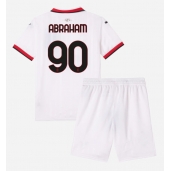 AC Milan Tammy Abraham #90 Uit tenue voor kinderen 2024-25 Korte Mouwen (+ broek)