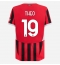 AC Milan Theo Hernandez #19 Thuis tenue 2024-25 Korte Mouwen