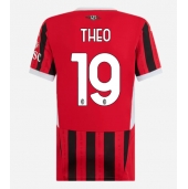 AC Milan Theo Hernandez #19 Thuis tenue voor Dames 2024-25 Korte Mouwen