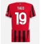 AC Milan Theo Hernandez #19 Thuis tenue voor Dames 2024-25 Korte Mouwen