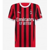 AC Milan Thuis tenue voor Dames 2024-25 Korte Mouwen