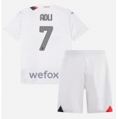 AC Milan Yacine Adli #7 Uit tenue voor kinderen 2023-24 Korte Mouwen (+ broek)