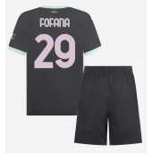 AC Milan Youssouf Fofana #29 Derde tenue voor kinderen 2024-25 Korte Mouwen (+ broek)