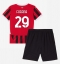 AC Milan Youssouf Fofana #29 Thuis tenue voor kinderen 2024-25 Korte Mouwen (+ broek)