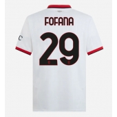 AC Milan Youssouf Fofana #29 Uit tenue 2024-25 Korte Mouwen