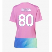 AC Milan Yunus Musah #80 Derde tenue voor Dames 2023-24 Korte Mouwen