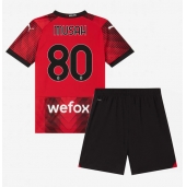 AC Milan Yunus Musah #80 Thuis tenue voor kinderen 2023-24 Korte Mouwen (+ broek)