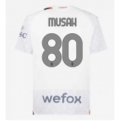 AC Milan Yunus Musah #80 Uit tenue 2023-24 Korte Mouwen