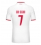 AS Monaco Eliesse Ben Seghir #7 Thuis tenue 2024-25 Korte Mouwen