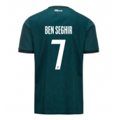 AS Monaco Eliesse Ben Seghir #7 Uit tenue 2024-25 Korte Mouwen