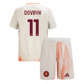 AS Roma Artem Dovbyk #11 Uit tenue voor kinderen 2024-25 Korte Mouwen (+ broek)