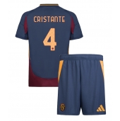 AS Roma Bryan Cristante #4 Derde tenue voor kinderen 2024-25 Korte Mouwen (+ broek)