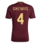 AS Roma Bryan Cristante #4 Thuis tenue 2024-25 Korte Mouwen