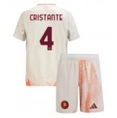 AS Roma Bryan Cristante #4 Uit tenue voor kinderen 2024-25 Korte Mouwen (+ broek)