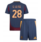 AS Roma Enzo Le Fee #28 Derde tenue voor kinderen 2024-25 Korte Mouwen (+ broek)