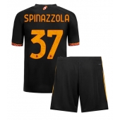 AS Roma Leonardo Spinazzola #37 Derde tenue voor kinderen 2023-24 Korte Mouwen (+ broek)