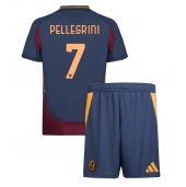 AS Roma Lorenzo Pellegrini #7 Derde tenue voor kinderen 2024-25 Korte Mouwen (+ broek)