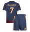 AS Roma Lorenzo Pellegrini #7 Derde tenue voor kinderen 2024-25 Korte Mouwen (+ broek)