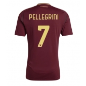 AS Roma Lorenzo Pellegrini #7 Thuis tenue 2024-25 Korte Mouwen