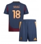 AS Roma Matias Soule #18 Derde tenue voor kinderen 2024-25 Korte Mouwen (+ broek)