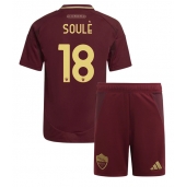 AS Roma Matias Soule #18 Thuis tenue voor kinderen 2024-25 Korte Mouwen (+ broek)